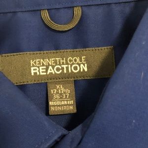 Kenneth Cole Blue Dress Shirt